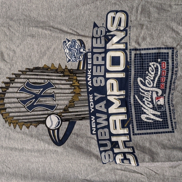 Yankee 2000 subway series t-shirt - Picture 2 of 3